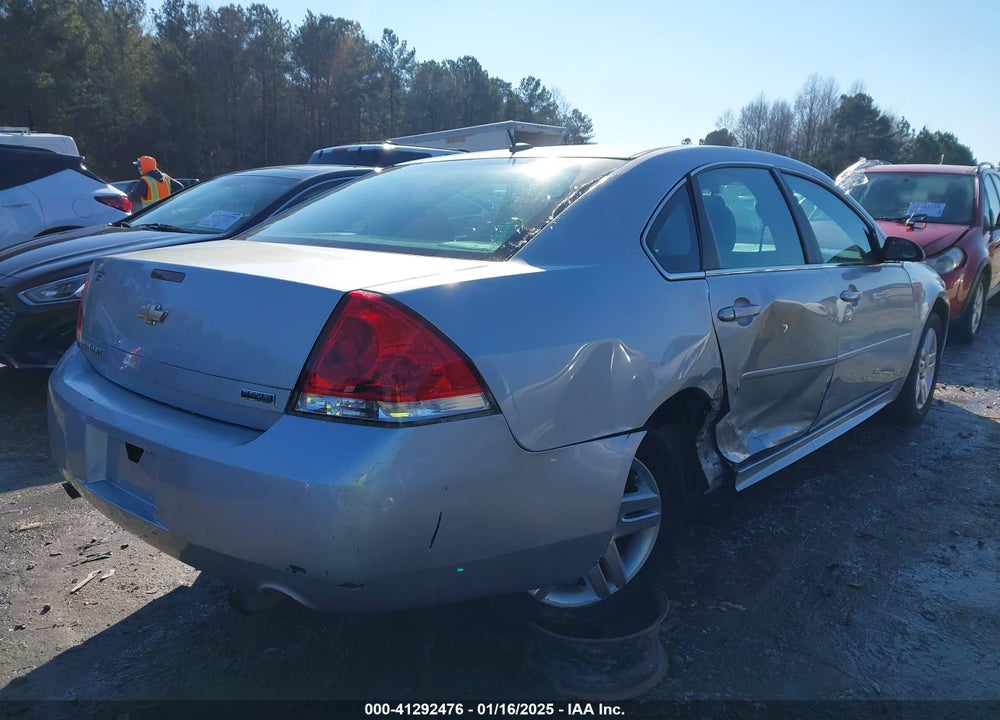 2012 CHEV IMPALA LT FLEET VIN: 2G1WG5E31C1175753