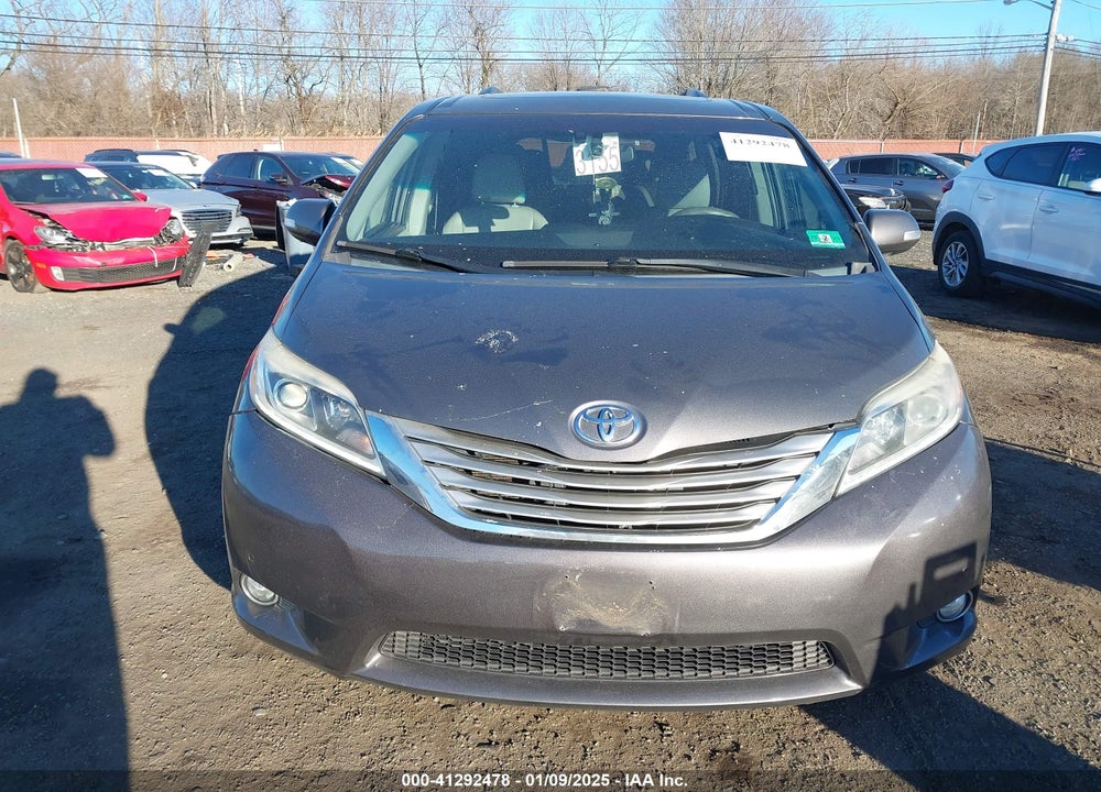 2015 TOYOTA SIENNA LIMITED PREMIUM 7 PASSENGER VIN: 5TDDK3DC5FS096649
