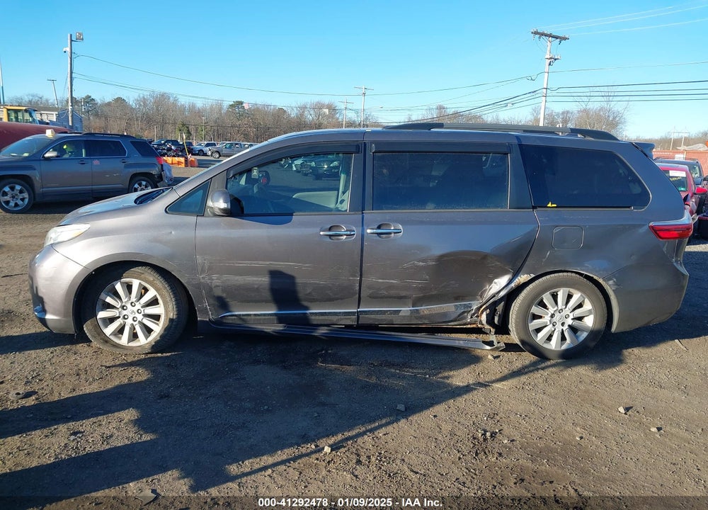 2015 TOYOTA SIENNA LIMITED PREMIUM 7 PASSENGER VIN: 5TDDK3DC5FS096649