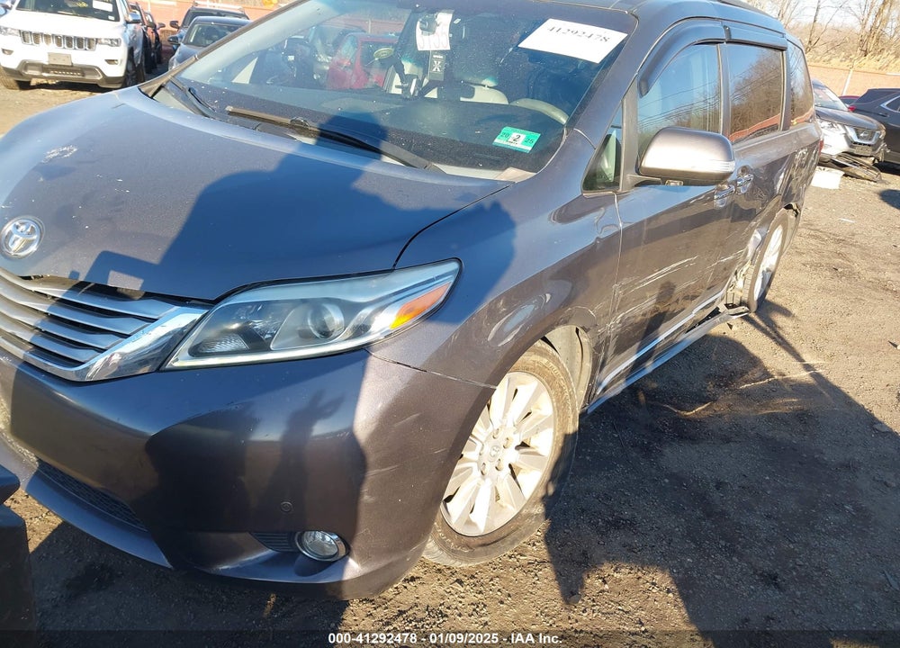 2015 TOYOTA SIENNA LIMITED PREMIUM 7 PASSENGER VIN: 5TDDK3DC5FS096649