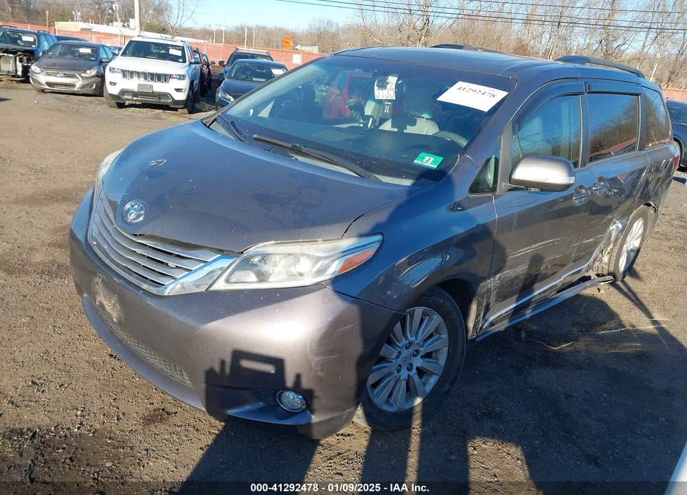 2015 TOYOTA SIENNA LIMITED PREMIUM 7 PASSENGER VIN: 5TDDK3DC5FS096649