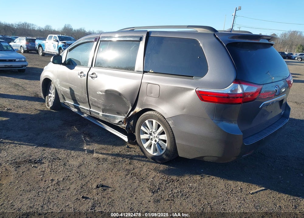 2015 TOYOTA SIENNA LIMITED PREMIUM 7 PASSENGER VIN: 5TDDK3DC5FS096649