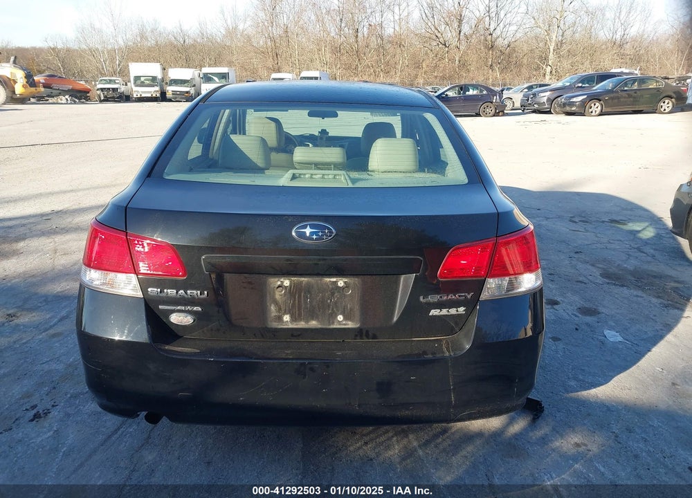 2013 SUBARU LEGACY VIN: 4S3BMBA60D3026033
