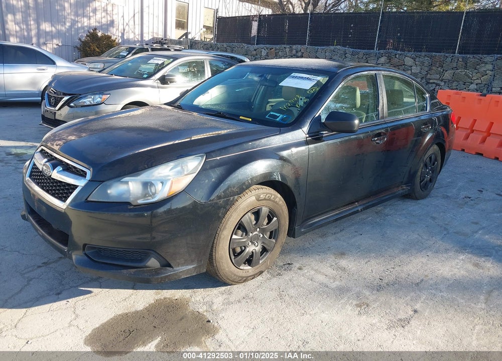 2013 SUBARU LEGACY VIN: 4S3BMBA60D3026033