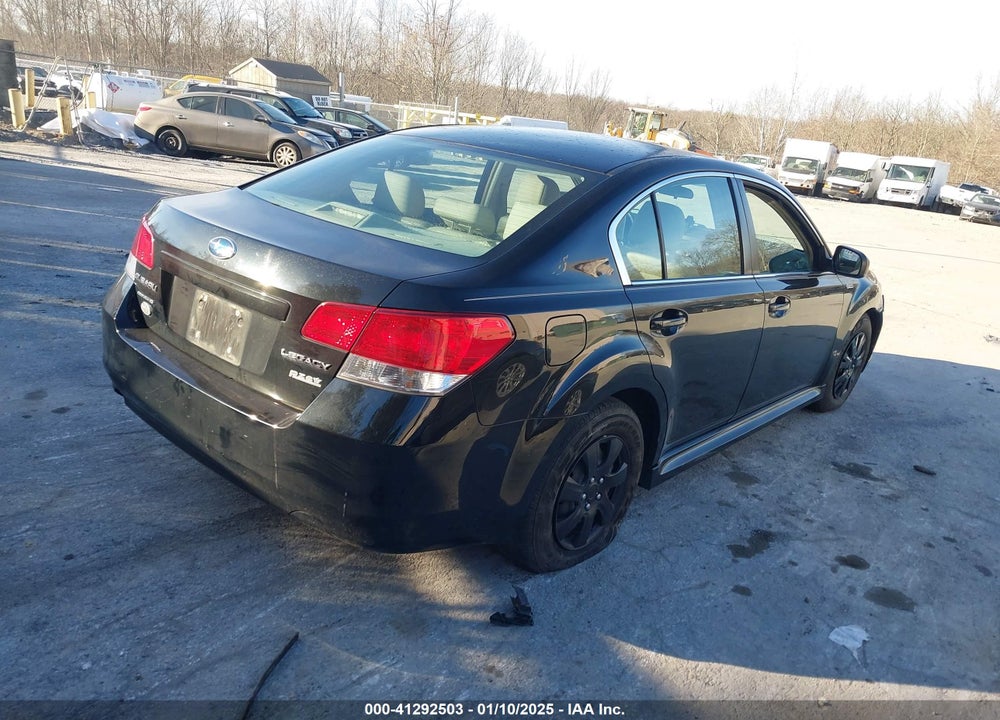 2013 SUBARU LEGACY VIN: 4S3BMBA60D3026033