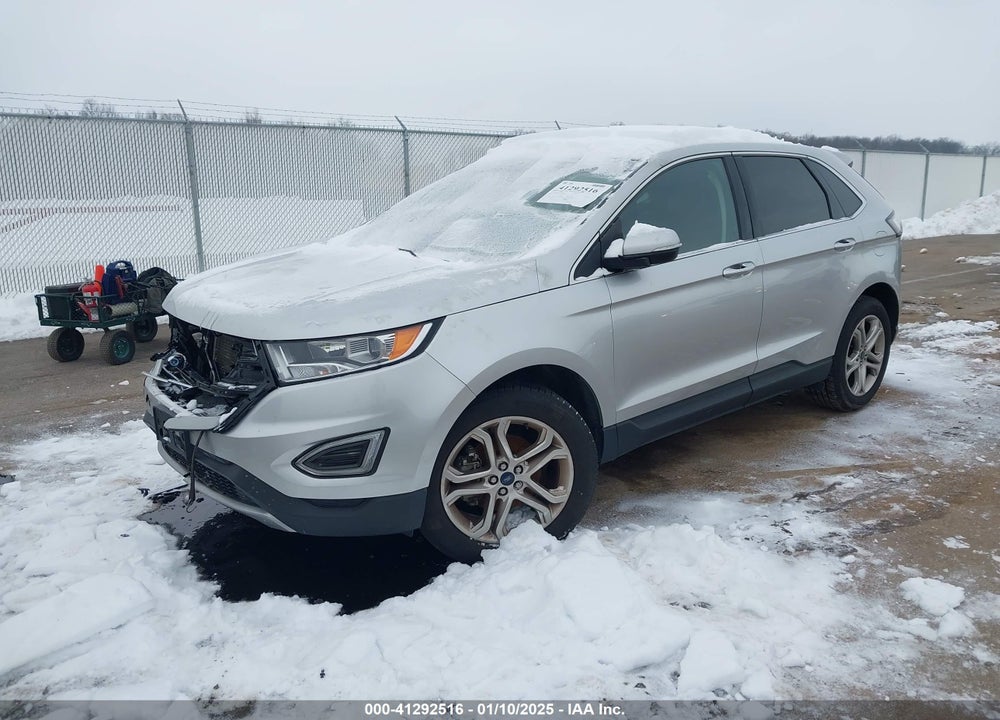 2018 FORD EDGE TITANIUM VIN: 2FMPK3K91JBB73849