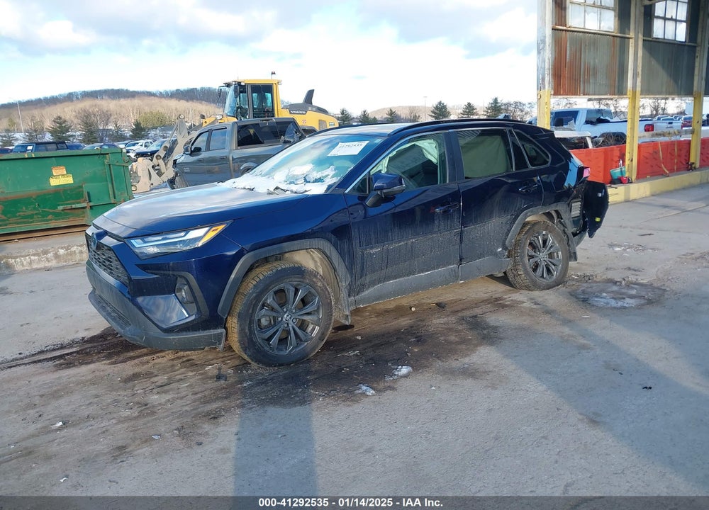 2022 TOYOTA RAV4 HYBRID XLE PREMIUM VIN: 4T3B6RFV3NU093520