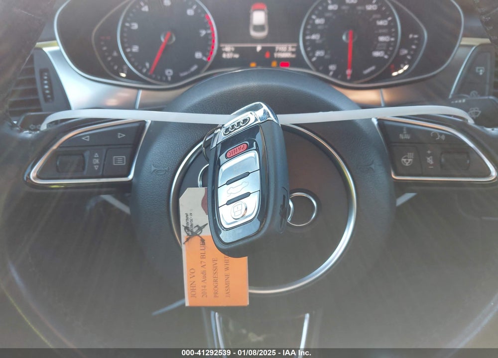 2014 AUDI A7 3.0T PREMIUM PLUS VIN: WAUWGAFC1EN024537