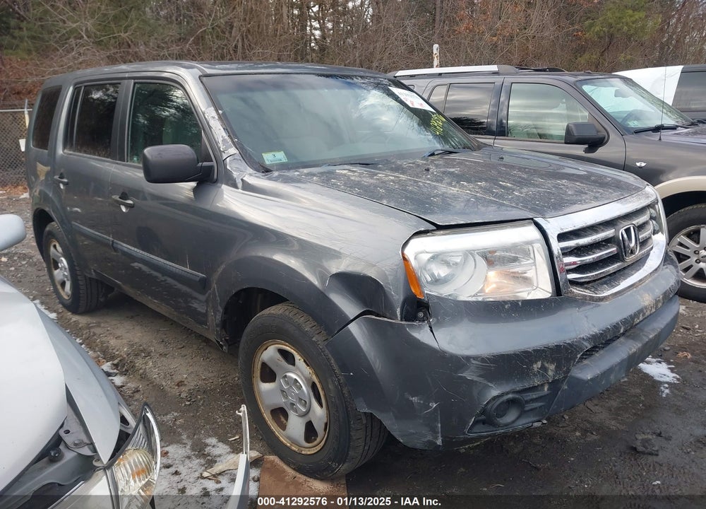 2012 HONDA PILOT LX VIN: 5FNYF4H22CB056834