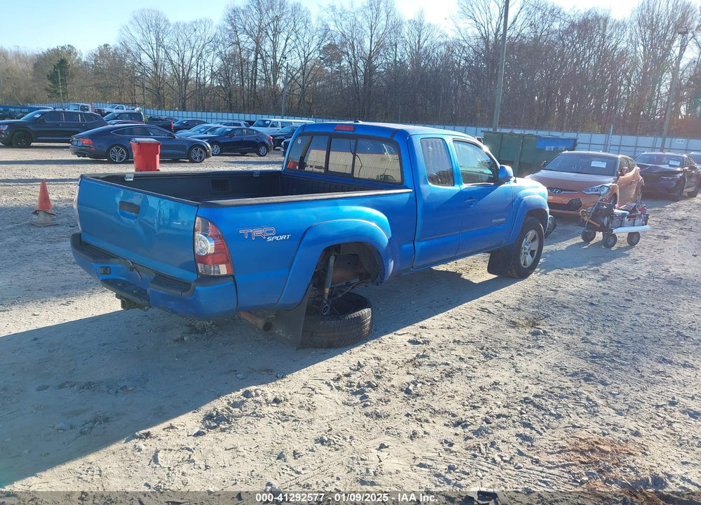 2011 TOYOTA TACOMA ACCESS CAB VIN: 5TFUU4EN9BX009713