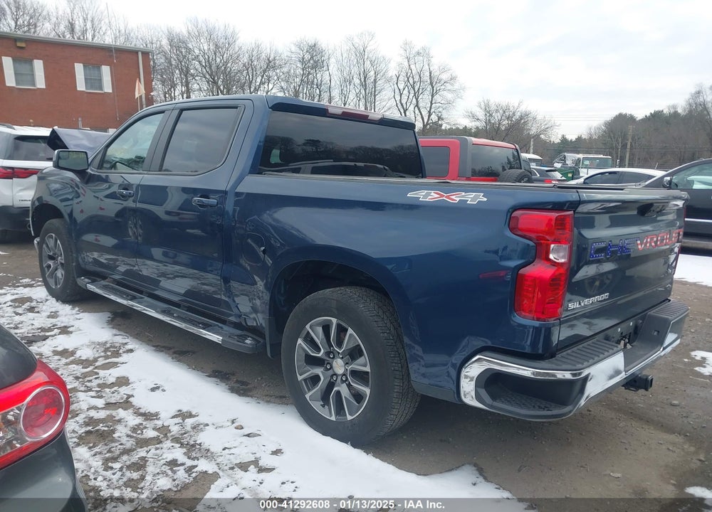2022 CHEVROLET SILVERADO 1500 VIN: 3GCPDKEK4NG621012