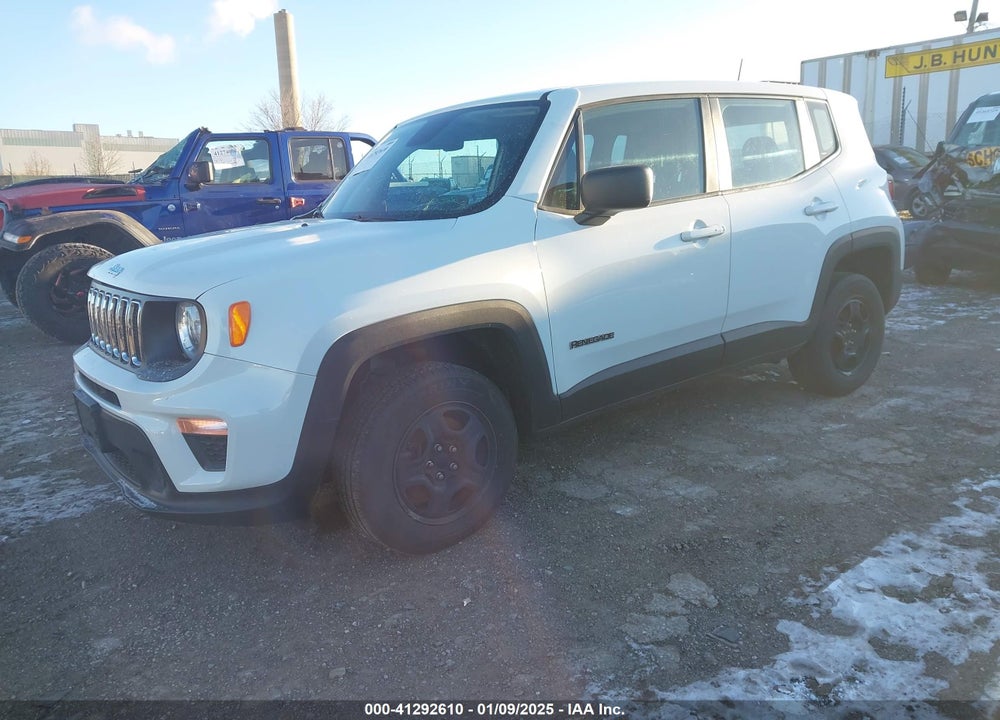2019 JEEP RENEGADE SPORT VIN: ZACNJBAB7KPK91458