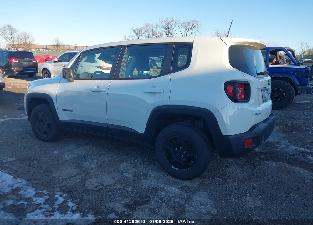 2019 JEEP RENEGADE SPORT VIN: ZACNJBAB7KPK91458