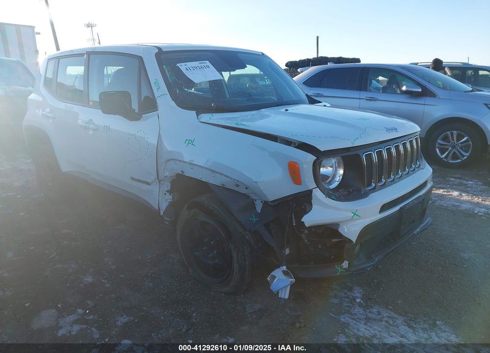 2019 JEEP RENEGADE SPORT VIN: ZACNJBAB7KPK91458