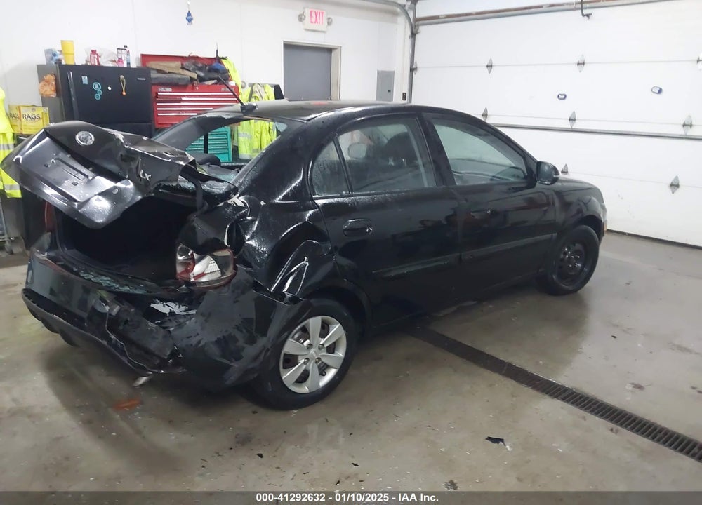 2010 KIA RIO LX VIN: KNADH4A3XA6665526