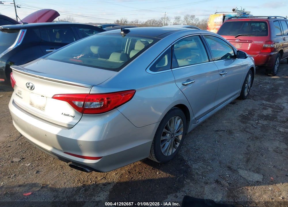 2015 HYUNDAI SONATA LIMITED VIN: 5NPE34AFXFH020193
