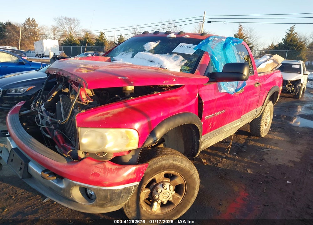 2003 DODGE RAM 2500 SLT/LARAMIE/ST VIN: 3D7KU28D83G746542