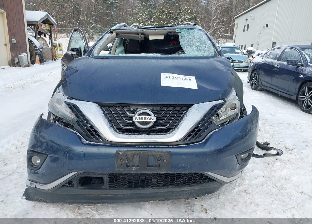 2015 NISSAN MURANO SL VIN: 5N1AZ2MH9FN257221