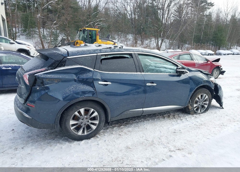 2015 NISSAN MURANO SL VIN: 5N1AZ2MH9FN257221