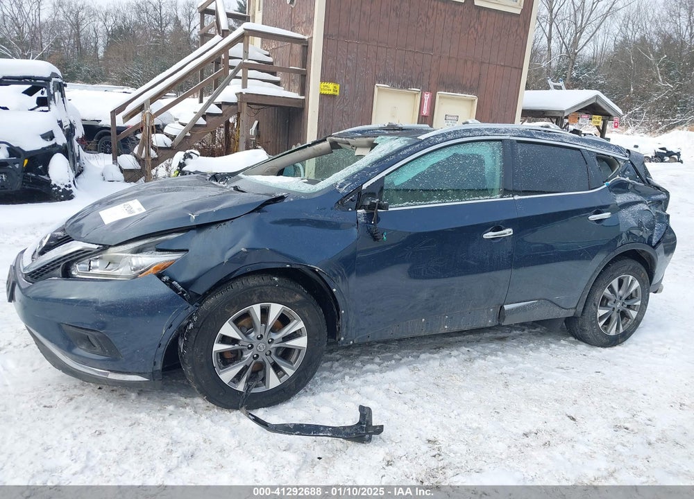 2015 NISSAN MURANO SL VIN: 5N1AZ2MH9FN257221