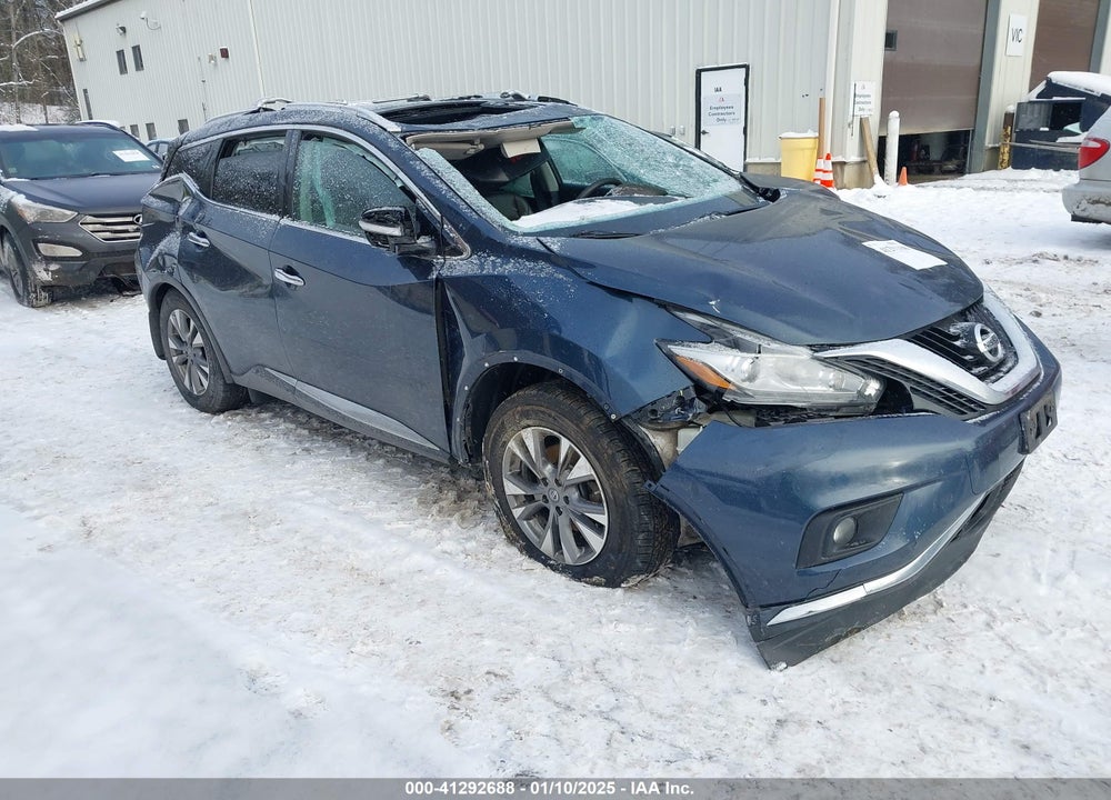 2015 NISSAN MURANO SL VIN: 5N1AZ2MH9FN257221