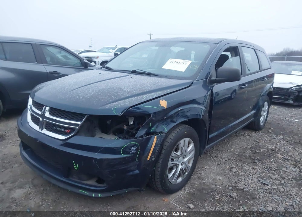 2014 DODGE JOURNEY VIN: 3C4PDCAB3ET132815