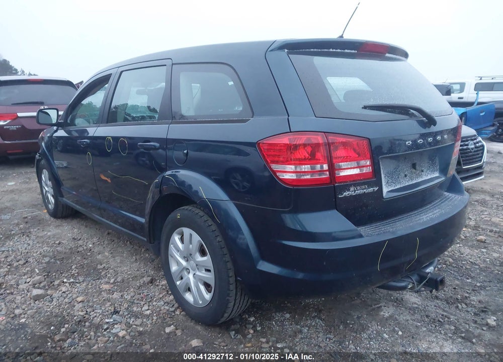 2014 DODGE JOURNEY VIN: 3C4PDCAB3ET132815