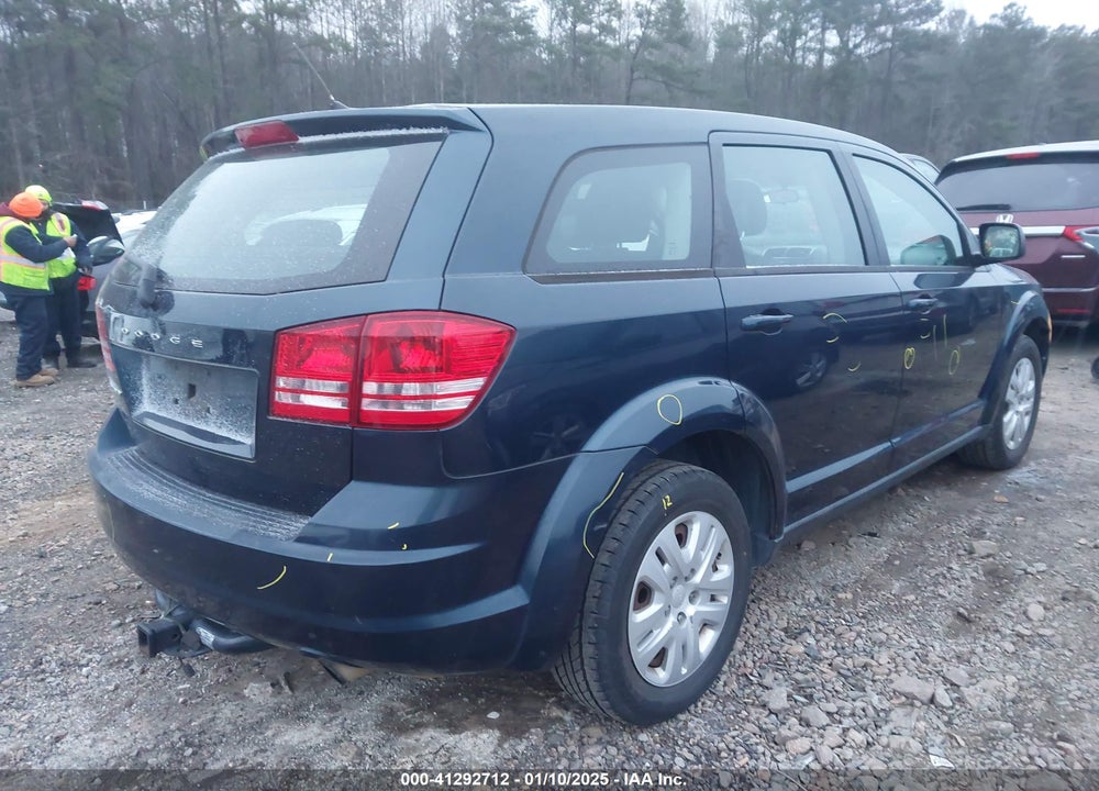 2014 DODGE JOURNEY VIN: 3C4PDCAB3ET132815