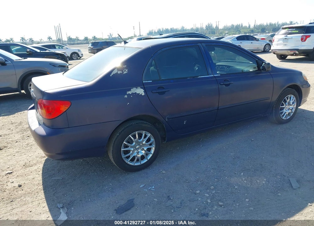 2003 TOYOTA COROLLA CE VIN: JTDBR32E430009376