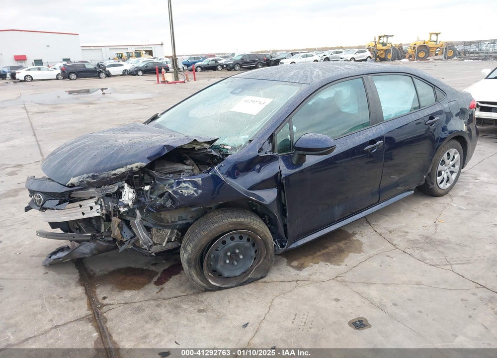 2022 TOYOTA COROLLA LE VIN: 5YFEPMAE5NP329292