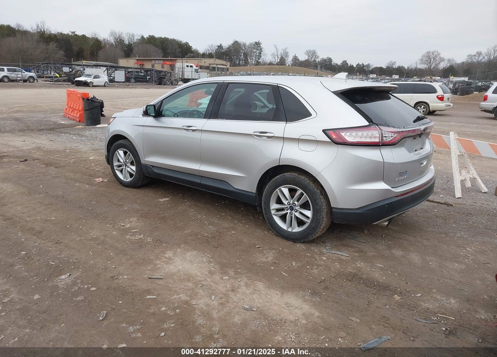 2015 FORD EDGE SEL VIN: 2FMTK3J99FBB51640