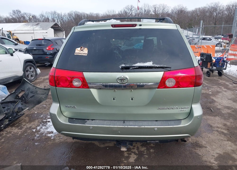 2009 TOYOTA SIENNA LIMITED VIN: 5TDBK22C39S022994