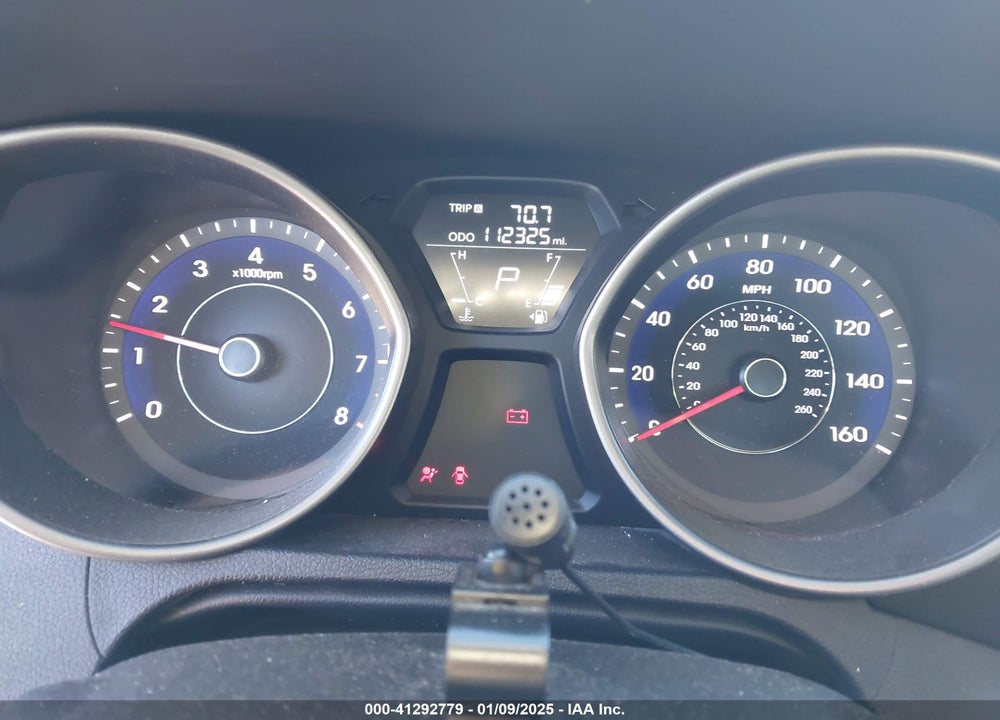 2013 HYUNDAI ELANTRA LIMITED VIN: 5NPDH4AE2DH395464