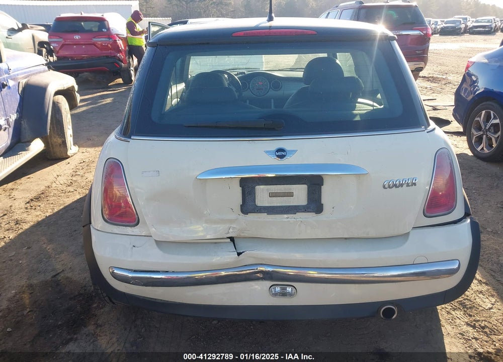 2004 MINI COOPER VIN: WMWRC33494TC54664