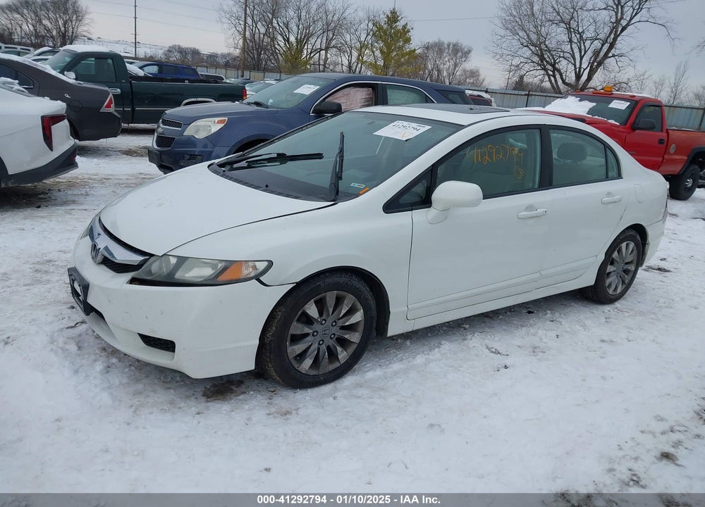 2009 HONDA CIVIC VIN: 19XFA16819E000622
