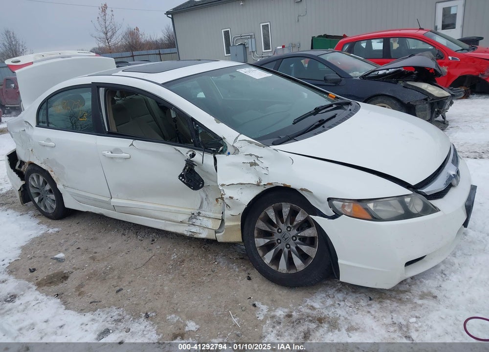 2009 HONDA CIVIC VIN: 19XFA16819E000622