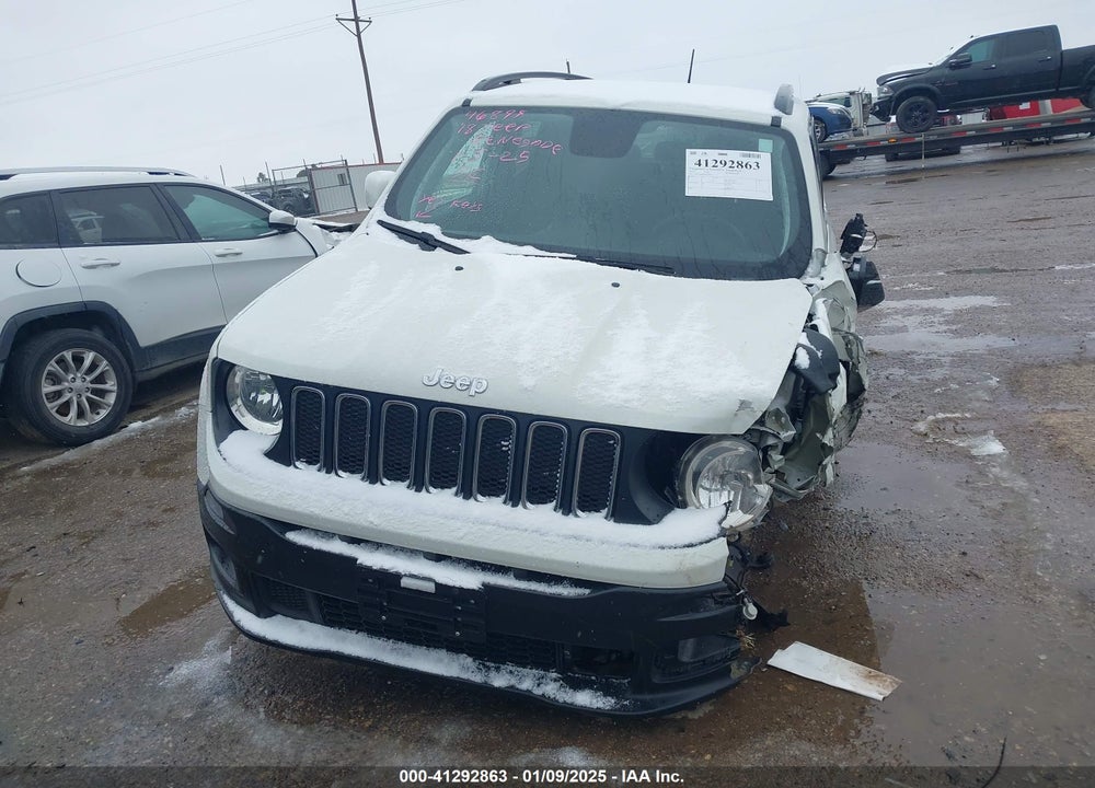 2018 JEEP RENEGADE LATITUDE 4X4 VIN: ZACCJBBB9JPJ32851