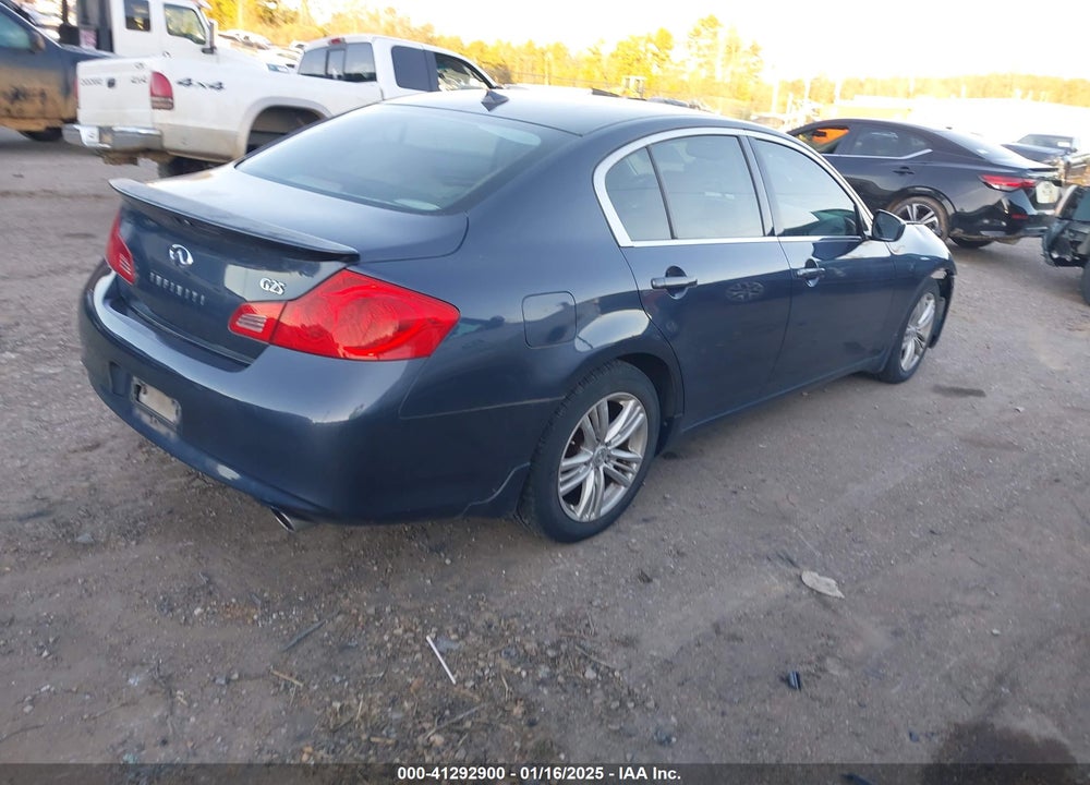 2011 INFINITI G25 VIN: JN1DV6AP6BM600120