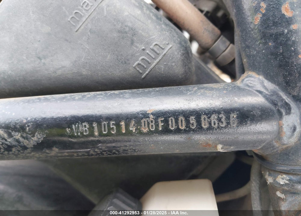 1985 BMW K100 RT VIN: WB1051408F0050636