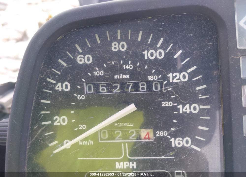 1985 BMW K100 RT VIN: WB1051408F0050636