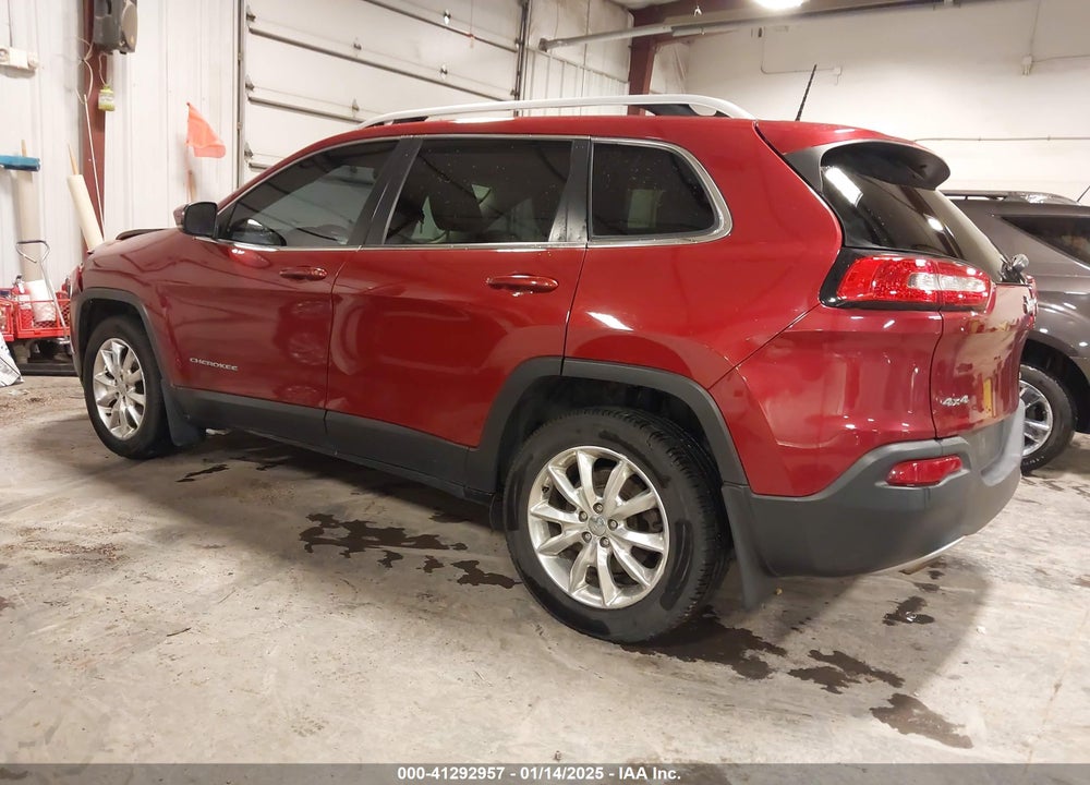 2016 JEEP CHEROKEE LIMITED VIN: 1C4PJMDB7GW169485