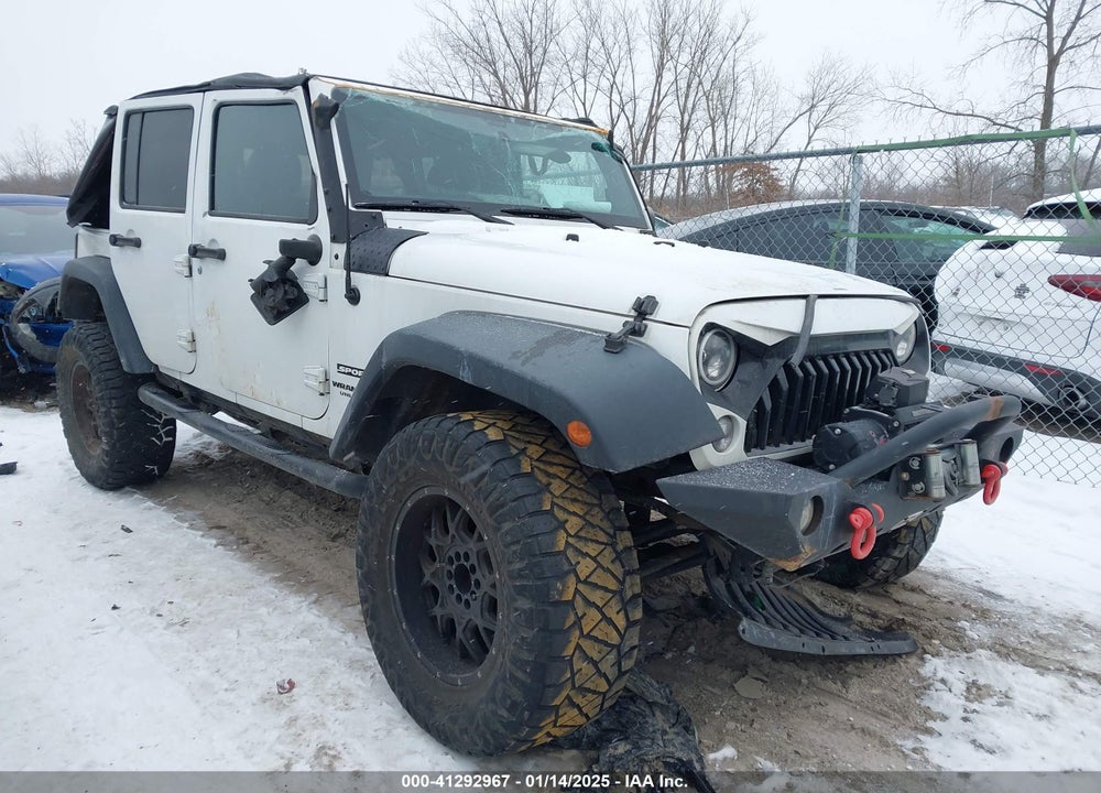 2015 JEEP WRANGLER UNLIMITED SPORT VIN: 1C4BJWDG7FL521109