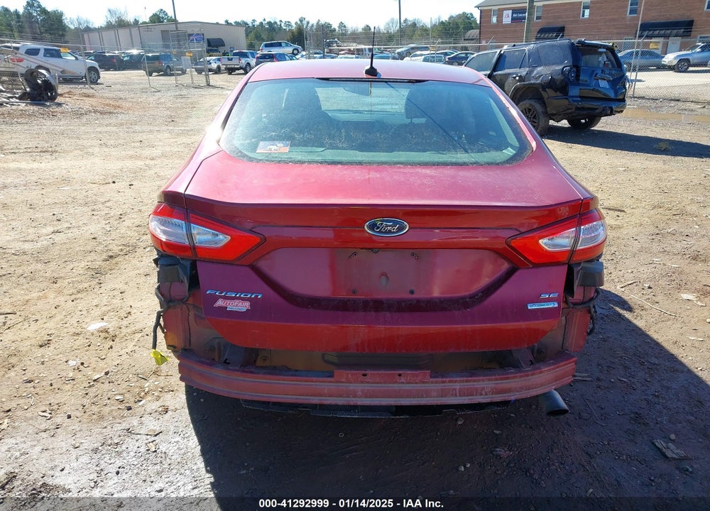 2016 FORD FUSION SE VIN: 3FA6P0HD2GR324130