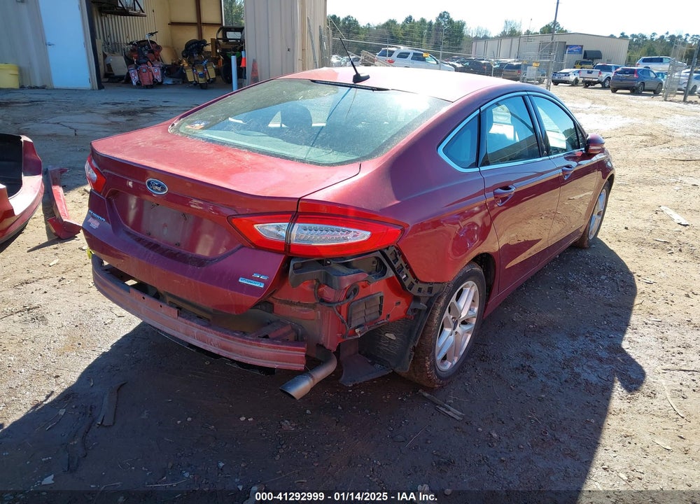 2016 FORD FUSION SE VIN: 3FA6P0HD2GR324130