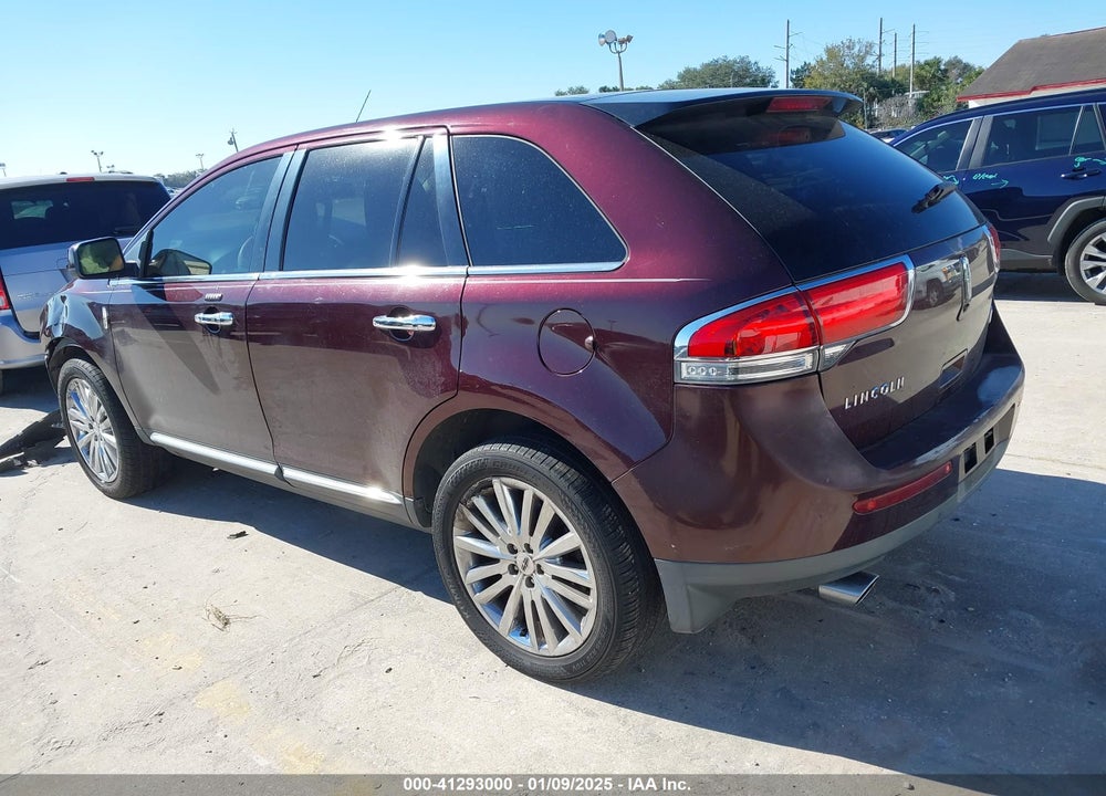2011 LINCOLN MKX VIN: 2LMDJ6JK6BBJ00817