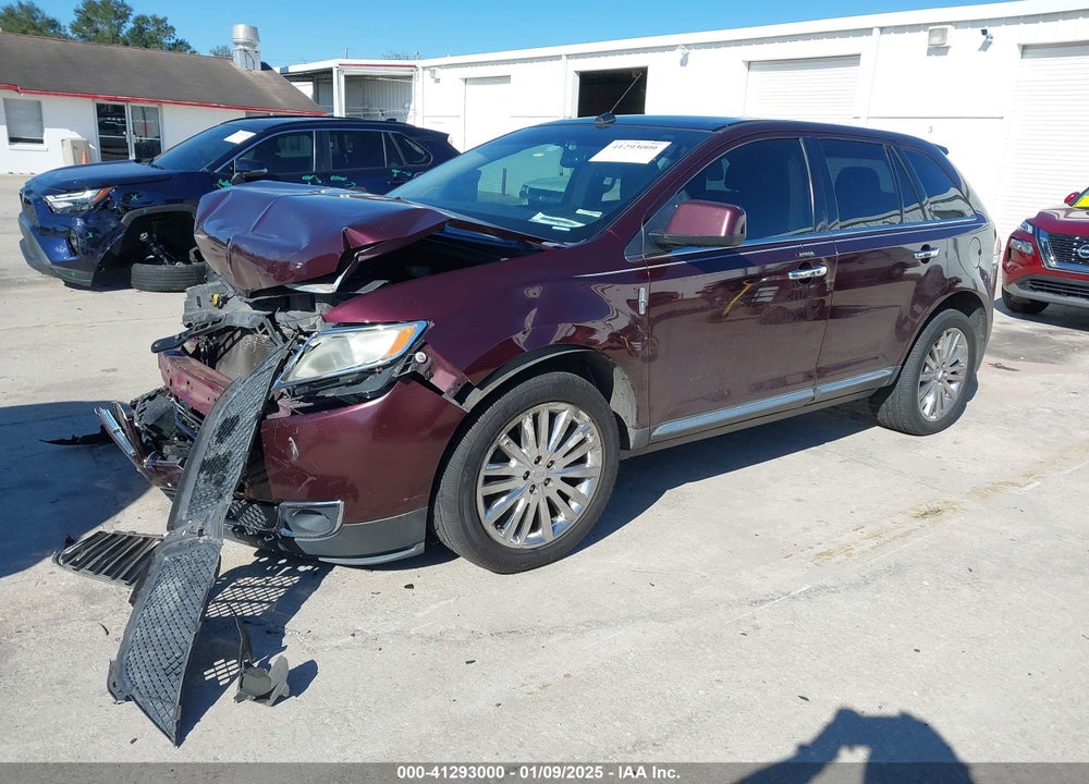 2011 LINCOLN MKX VIN: 2LMDJ6JK6BBJ00817