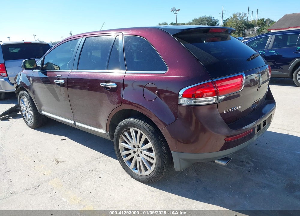 2011 LINCOLN MKX VIN: 2LMDJ6JK6BBJ00817