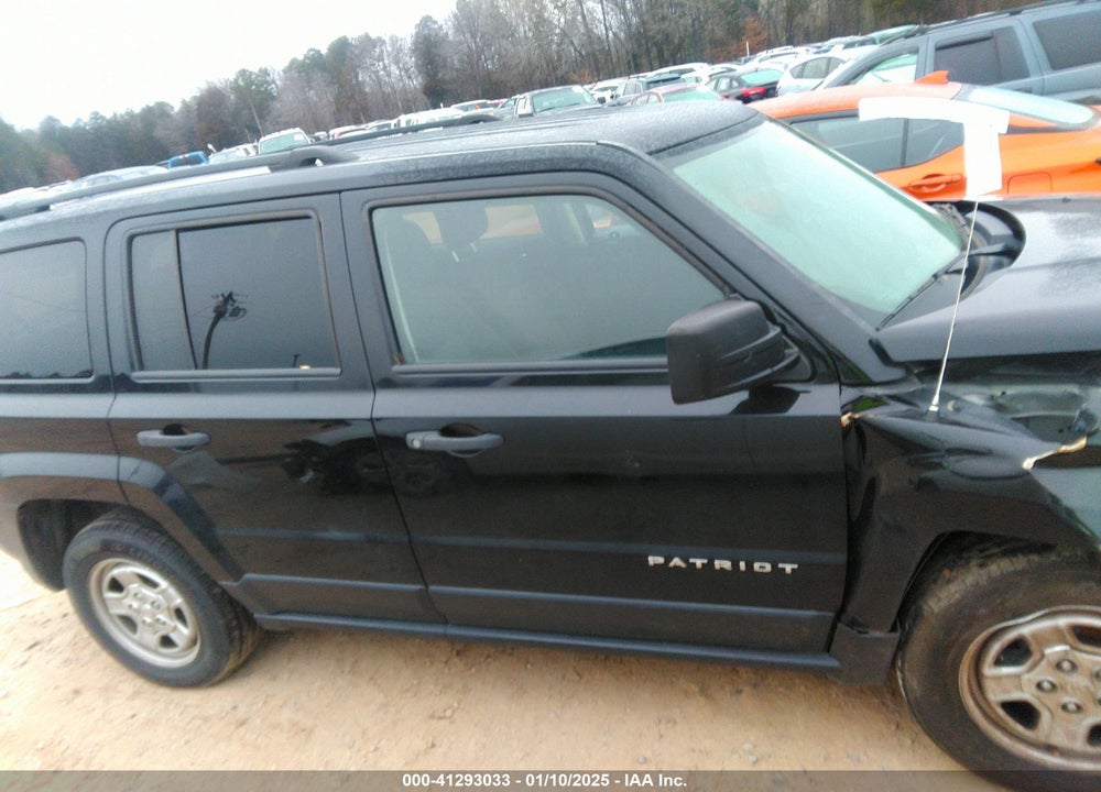 2017 JEEP PATRIOT SPORT FWD VIN: 1C4NJPBA7HD134509