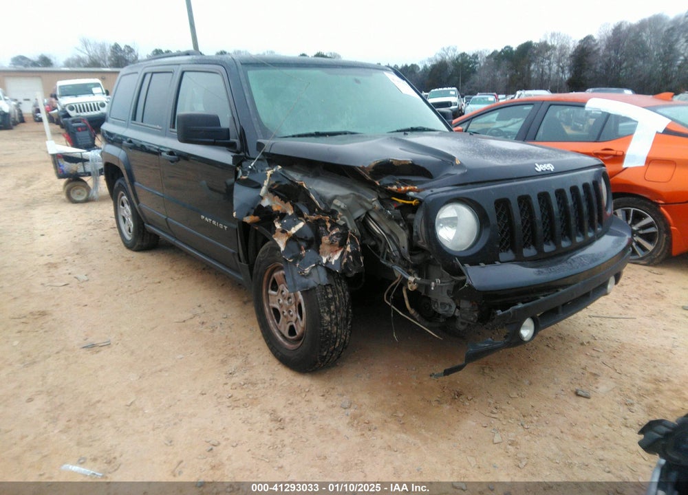 2017 JEEP PATRIOT SPORT FWD VIN: 1C4NJPBA7HD134509