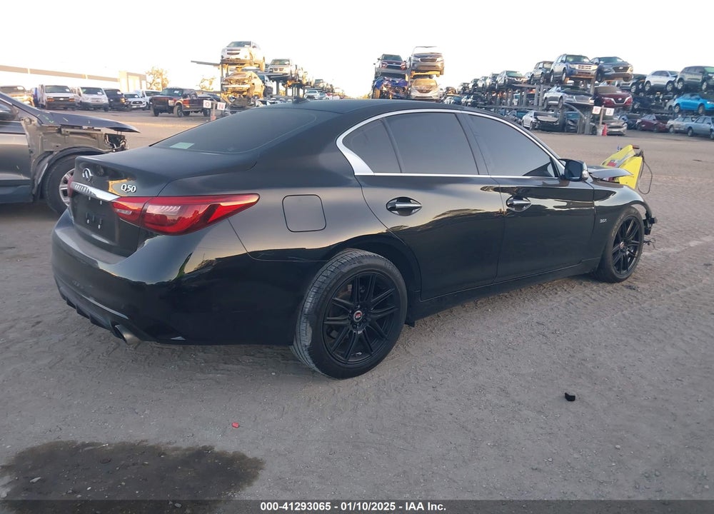 2018 INFINITI Q50 3.0T LUXE VIN: JN1EV7AP0JM365416